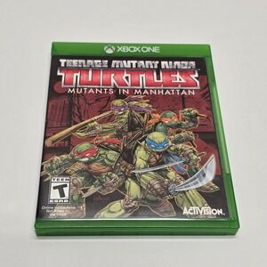Xbox One TMNT Mutants in Manhattan Action Beat Em Up Complete